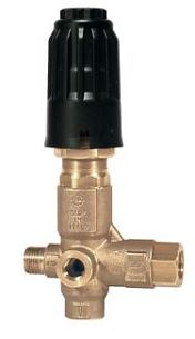 Регулировочный клапан VB 280; 40/280 вход 3/8"ш, выход 3/8"г; By-pass 1/2"г. 40 л/мин 310 бар
