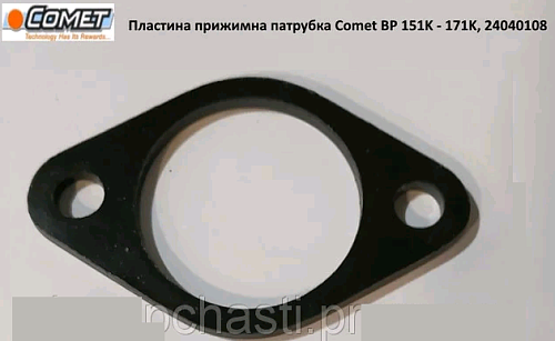 Пластина прижимная патрубка BP