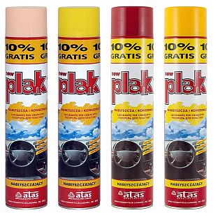 Полироль для приборной панели с глянцевым эффектом PLAK (Atas), 750 мл.