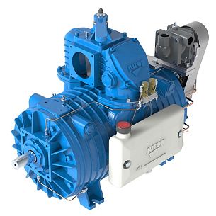 Насос вакуумный JUROP LC 750, левое вращение, ручной клапан