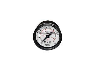 Манометр вход сзади 1/8"ш; Д 40мм; 0-250 бар. 