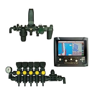 Агронавигатор тип7 с БУ 5 секций VGME4AF(011)25-13; автоматический; раcх-р турбинный(P)