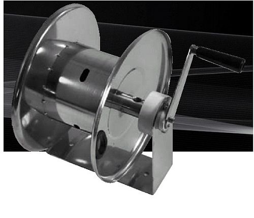 Ручная усиленная катушка RAMEX AVM 9002 20м 1/2 (нерж.) 1/2"ш.1/2"ш. 200 бар