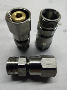 Поворотное соединение 22x1,5 г. 22х 1,5 ш. нерж. на подшипниках