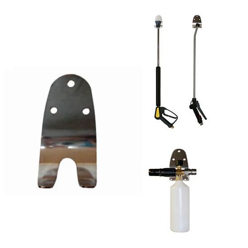 Держатель для инжектора, пенной насадки (вилка) нерж.