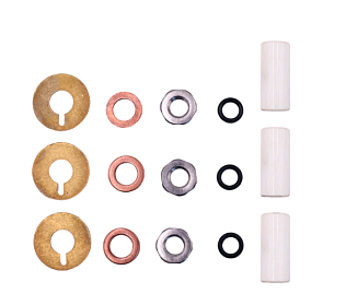 Керамические втулки  + крепеж. комплект Ø 18 мм FW2