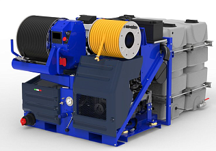 Насосная группа KDS 120 л/мин150 бар  дизельный двигатель 45 кВт 