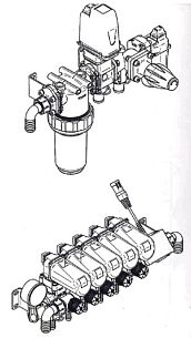 Узел управления 5 секций  GSMSTF/DRIVER PLUS 5V SEPARATO; раходомер электромагнитный