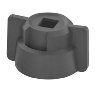 Гайка распылителя (чёрн.) для серии TKP