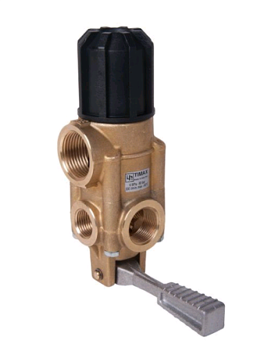 Регулятор давления , 60 бар, 200 л/мин., вх. 1/2 г, вых. 3/4 г, байпас 1"г