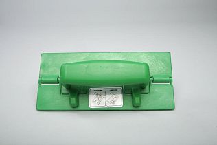 Держатель для абразивной губки, ручной, 230х100мм, зеленый