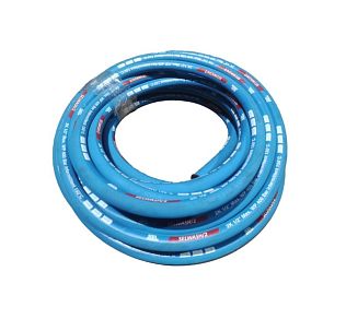 Шланг пищевой синий 2SN12, 300 бар, 150°C, AQUASTRONG