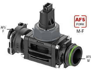 Расходомер AF Rapid Fan AF5 M-F турбинный: 10-160 л/мин.; 50 бар.; без кабеля