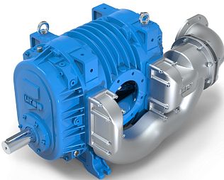 Насос вакуумный JUROP HELIX 450, левое вращение, гладкий вал SX-0-B