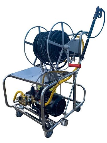 Мобильная пенная станция Комета HP 5,5 кВт, 380 В, 21/150 c бараб.50 м без подачи воздуха на 1 ср-во