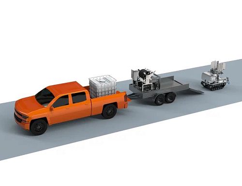 Роботизированная система мойки птичников RUMP-1000