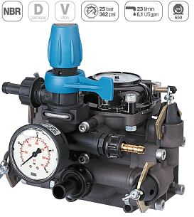 Насос мембранный Comet серия MC 25 (18,5 л/мин; 25 бар)