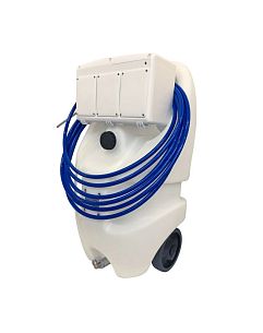 Пеногенератор 110л пластик со шлангом, шаровым краном и копьем