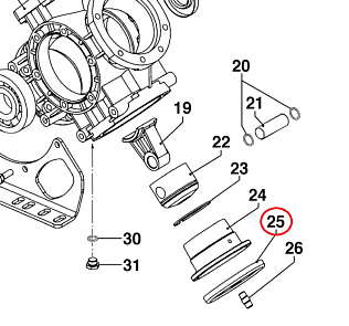 Мембрана насоса Ø 125 (VITON) насоса IDS1501/1701/2001