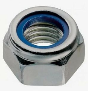 ГАЙКА М8 1.25 DE AUBL M8 UNI 7473 INOX