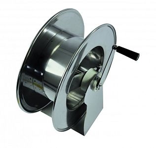 Барабан авто. для рук. дл. 50 м 1/4"  (нерж.) 1/2"г.3/8"ш. 1000 бар