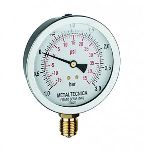 Манометр вакуумметр D63х1/4"