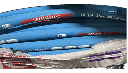 Рукав высокого давления SELWASH 1SC 1/4 1SС DN6 250 бар +150 °C 
