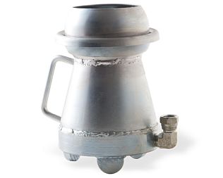 Выходное устройство Вентури, 100 - 4", 6 - 1/4 "М,  1/2'' г. 212/160
