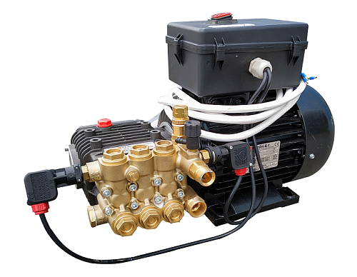 Стационарная мойка LW-K 14/130 TS с эл. двигателем 220 В 3  кВт с электрическим блоком управления