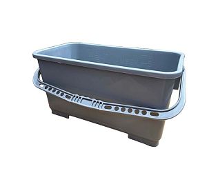 Ведро пластиковое для стекол с ручкой 22 л