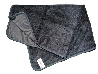 Микрофибра темная 70х90, 520 gsm, с логотипом, в упаковке (коробка 40шт)