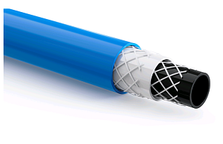 Шланг синий обрезиненный для пищевой промышленности  UNIONFLEX  DN 12 – 80 бар 90 °C