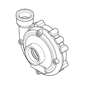 Корпус (НЕРЖ.) насоса C610