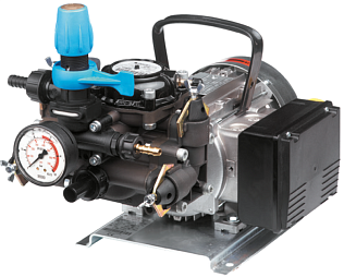 Насос мембранный Comet серия MC 25 (18,5 л/мин; 25 бар) с эл. двигателем MEC80 (380В)