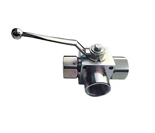 Кран гидр. 3-ход. V3RH 3/4" BSP