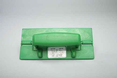 Держатель для абразивной губки, ручной, 230х100мм, зеленый