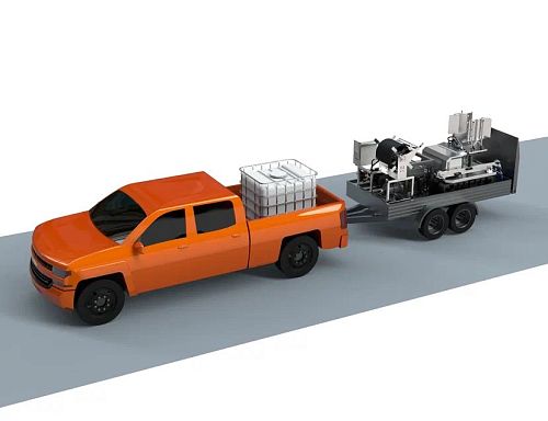 Роботизированная система мойки птичников RUMP-1000