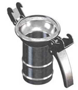 Шаровая розетка под шланг, 150х150, уплотнительное кольцо