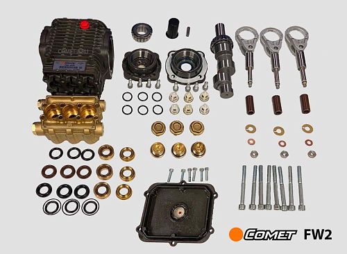 Насос плунжерный высокого давления Comet FW2 4030 S (15/210) 1450 об/мин.вал 24мм