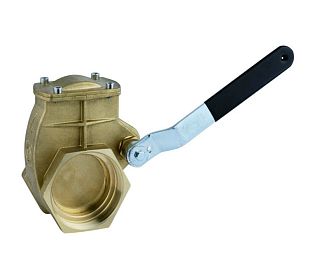 Задвижка на вакуумную бочку, 6", трубная резьба