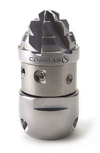 Дюза вращающееся 1'' г, буровой  наконечник F 45° 212 л/мин, 150 бар  вставки керамика