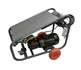 Мойка Комета KEM 26/280 15 кВт, 380В,  c электрическим блоком на раме 3 колеса