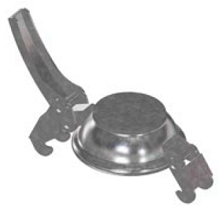 Розетка приварная D100, уплотнительное кольцо