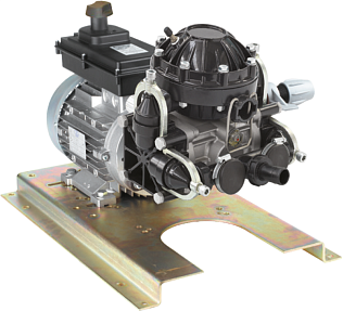 Насос мембранный Comet серия P48 (52,6 л/мин; 30 бар) с эл. двигателем MEC100 (380В)