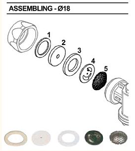 KIT отсечного устройства D2.0, D0