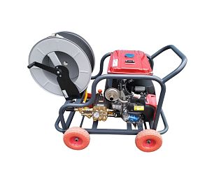 Аппарат каналопромывочный Комета KEM 50/150 15 кВт барабан 100 метров