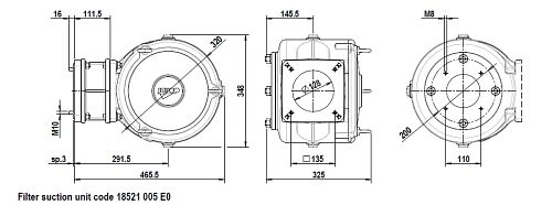 Воздушный фильтр DL 320,400