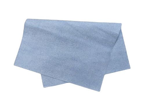 Искусственная замша, голубая 40х55, 300 gsm(коробка 200шт)