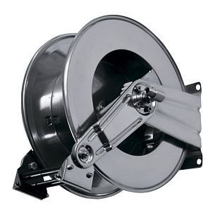Барабан авто. для воздуха для рук. дл. 25м 3/8 25м 1/2" (нерж.) 1/2"ш. 1/2"ш. 200 бар 