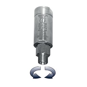 Поворотное устройство, прямое (нерж); 1/4"ш-1/4"г